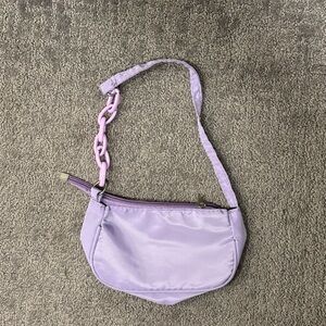 Lavender Chain Strap Women's Bag